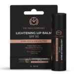 Lightening Lip Balm for Men | Reduces Lip Darkness | Sun Protection with SPF 50 | Nourishes & Hydrates